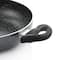 Oster Pallermo 3.5qt. Charcoal Aluminum Nonstick Sauté Pan with Lid